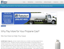 Tablet Screenshot of earlvillebuyersgroup.com